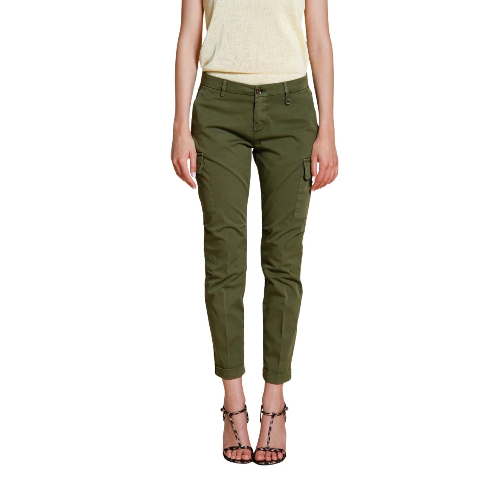 Mason's Donna Verde - Chile City Cargo Pants - Trousers - L