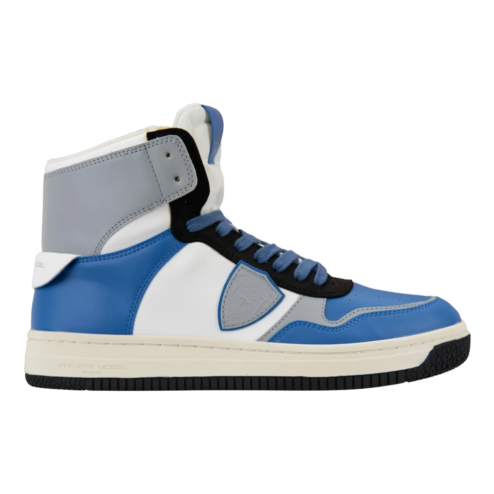Philippe Model Hoge Top Veterschoenen voor Heren Heren Schoenen Veelkleurig Multicolor