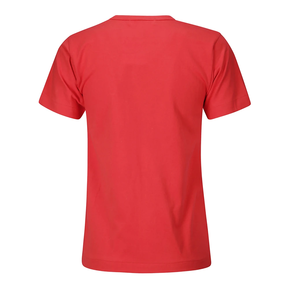 Comme des Garçons Dames Casual T-shirt Red Dames