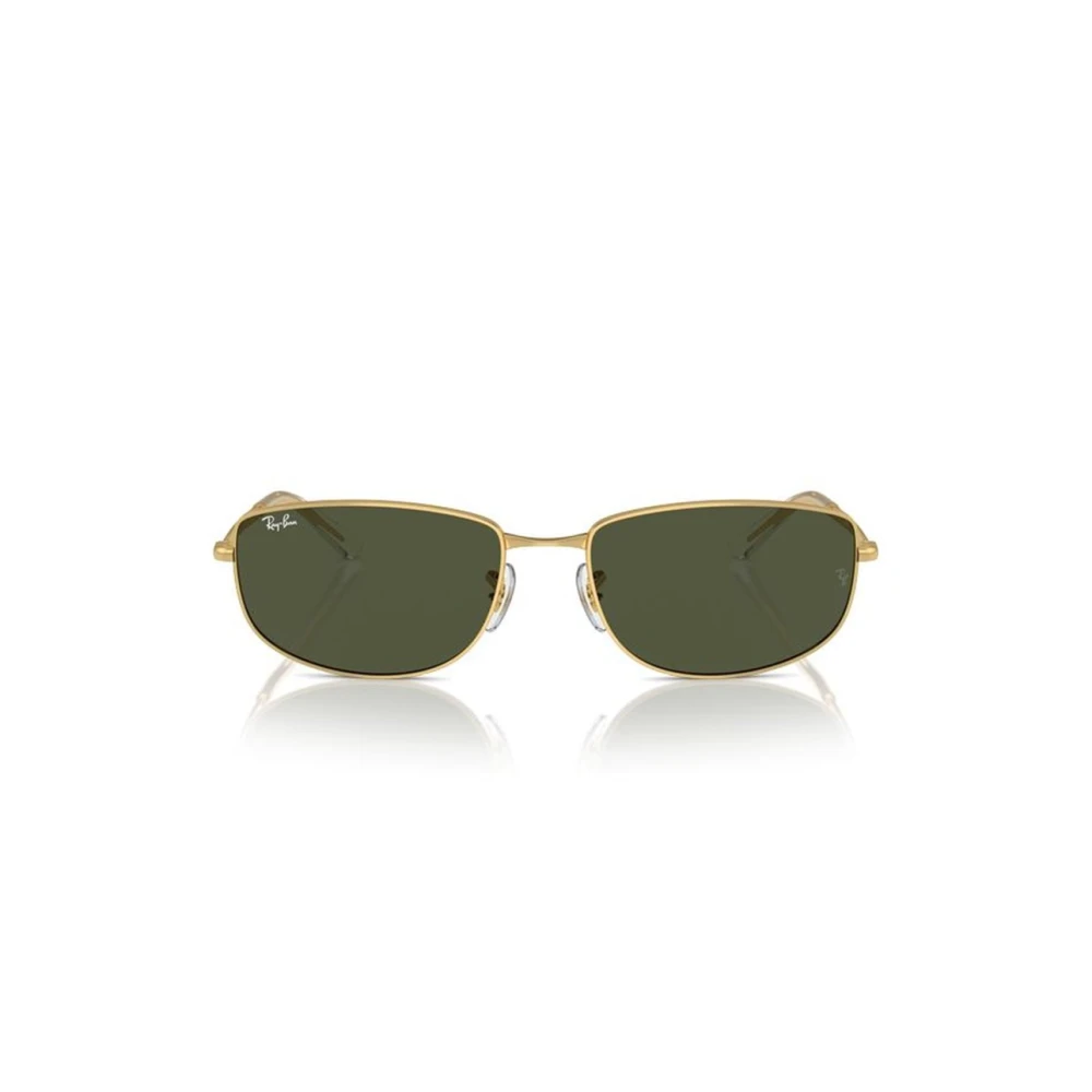 Ray-Ban Unisex Geel Geometrische Metalen Zonnebril