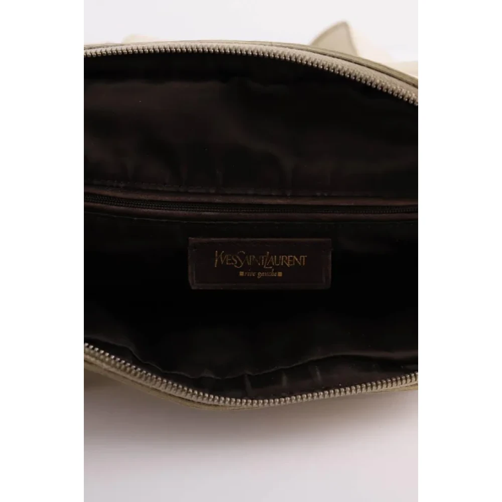 Saint Laurent Vintage Pre-owned Leather handbags White Dames