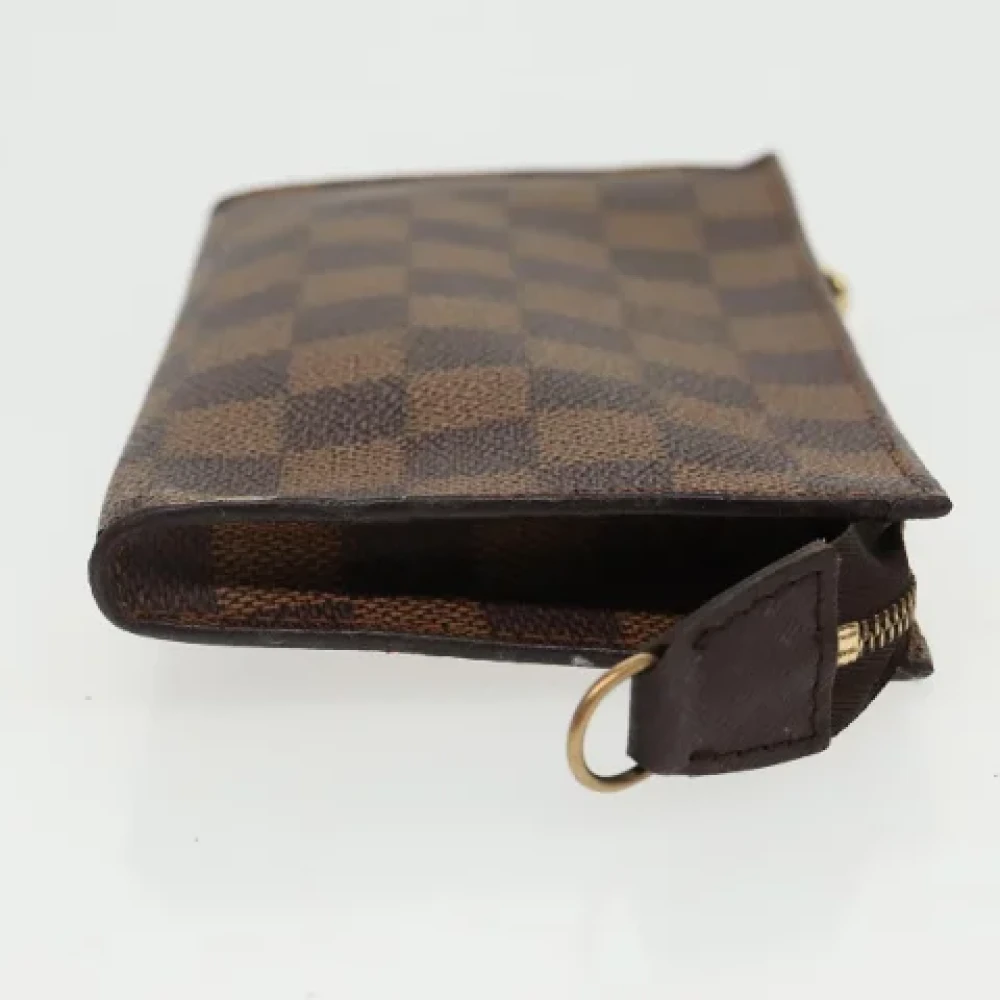 Louis Vuitton Vintage Pre-owned Canvas pouches Brown Dames