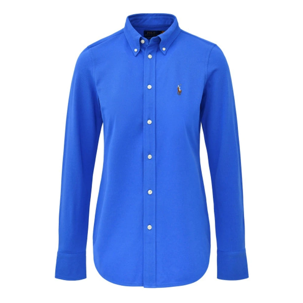 Polo Ralph Lauren Donna Blu Camicette Xs, New,