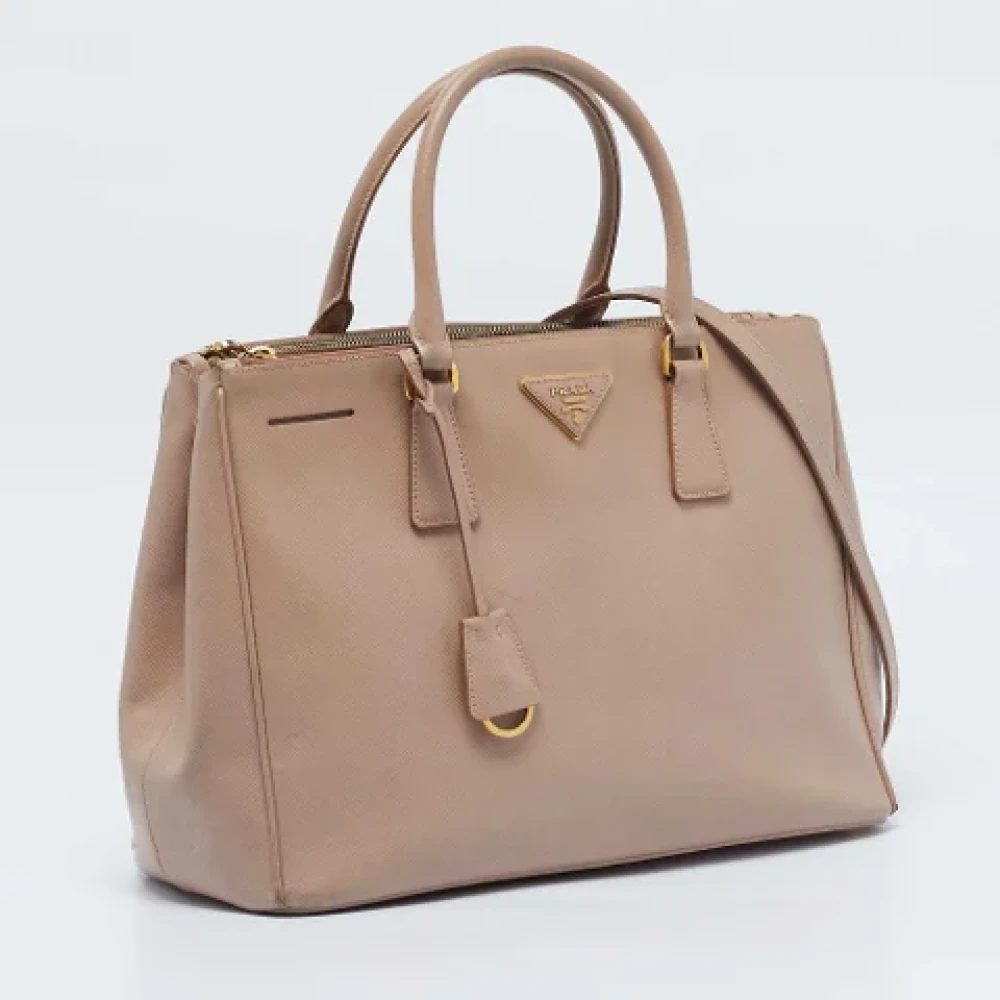 Prada Vintage Pre-owned Leather totes Pink Dames