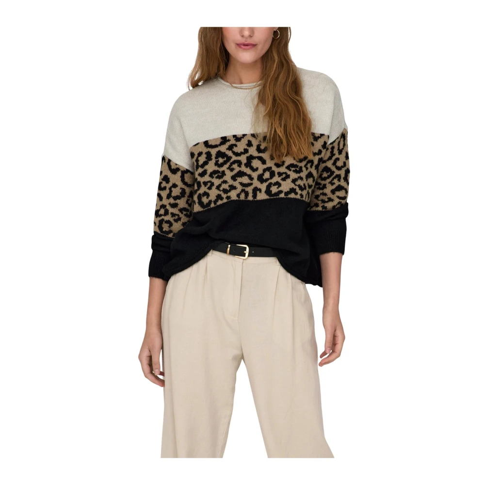 Only Damen Pullover Beige Gr. Groß - Bild 6