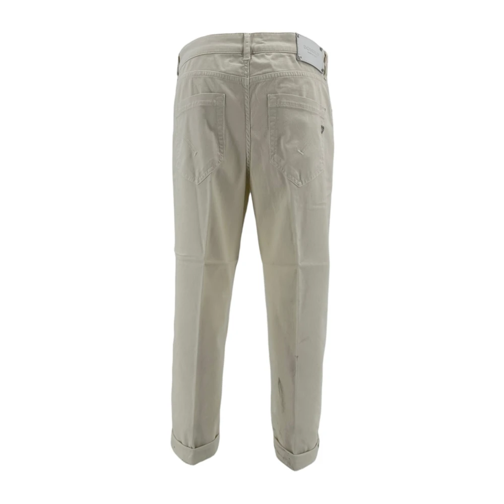 Dondup Koons Jeans met Juweelknopen Yellow Dames