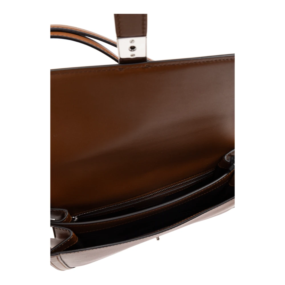Max Mara Schoudertas Bianca Brown Dames