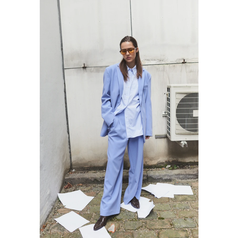 Designers Remix Oversized Blazer Purple Dames