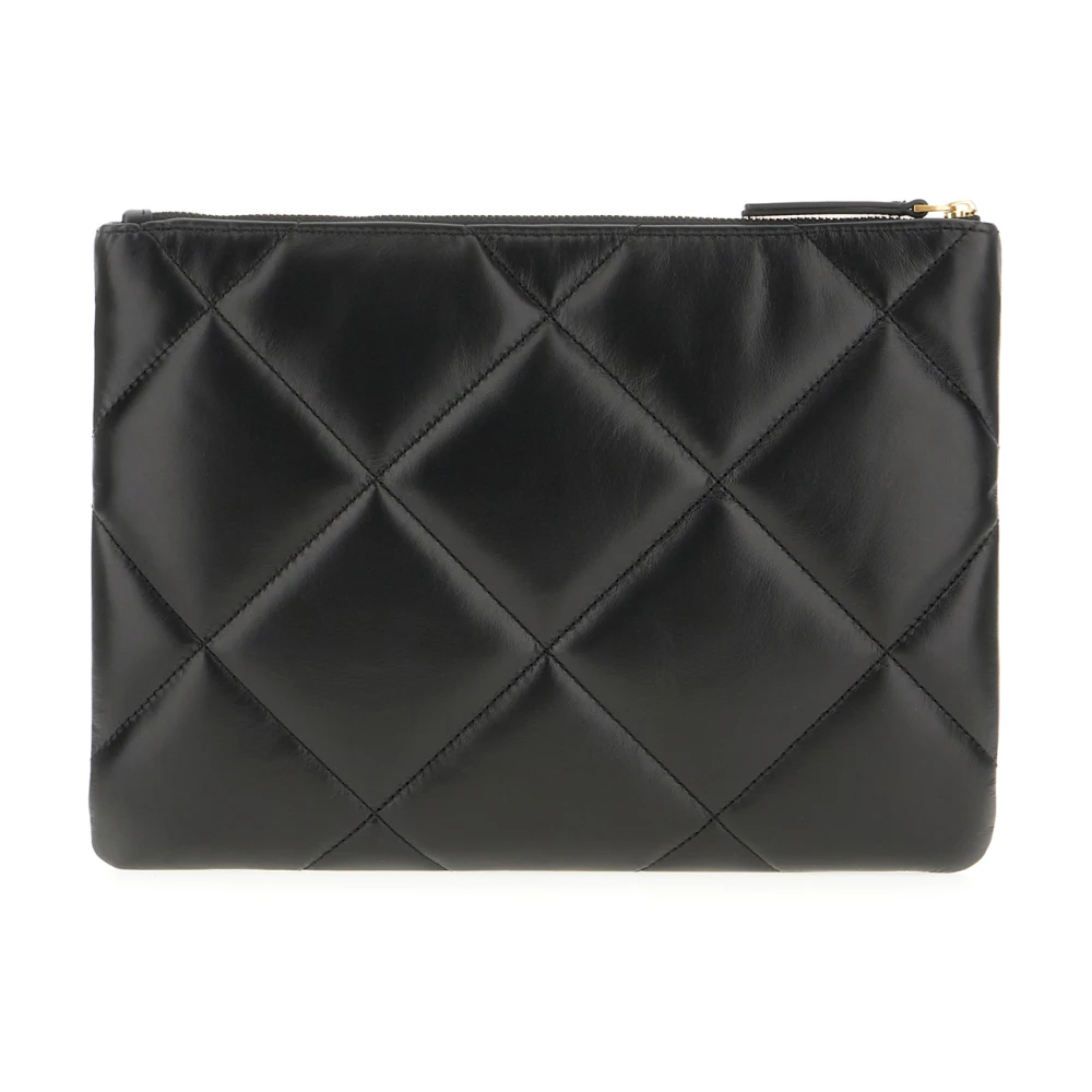 TORY BURCH Stijlvolle Portemonnee voor Dagelijks Gebruik Black Dames
