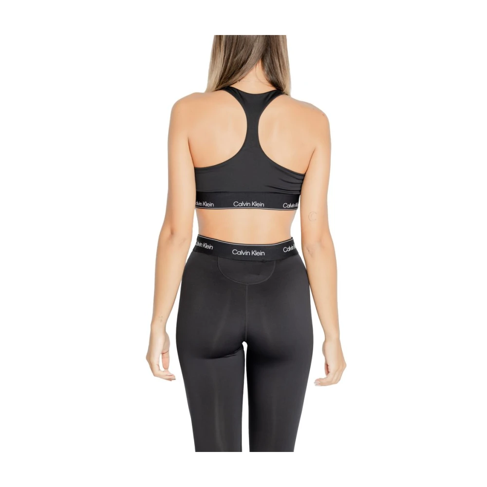 Calvin Klein Sportieve Zwarte Polyester Damesondergoed Black Dames