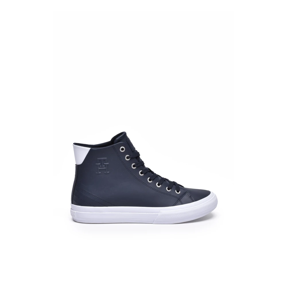 Tommy Hilfiger Hi Vulc Street Sneakers Heren Schoenen Blauw