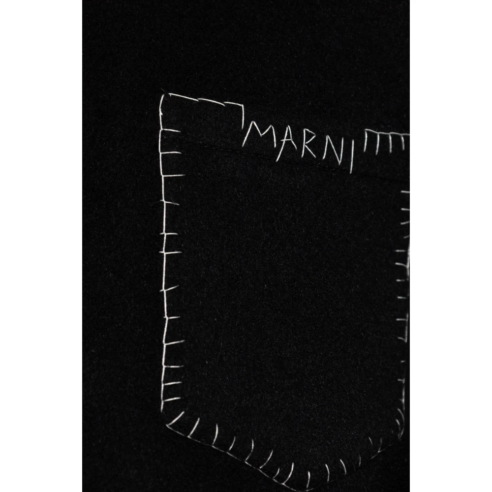 Marni Wollen jas Black Dames