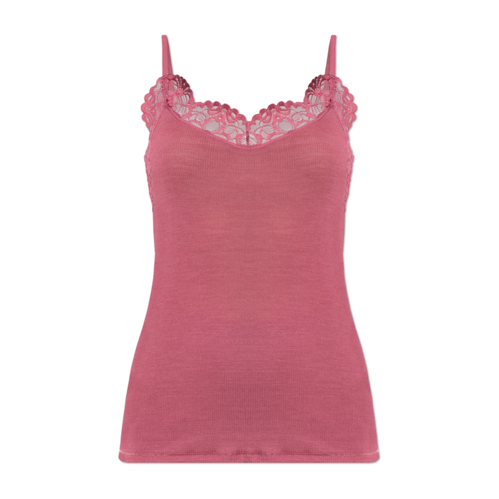 Hanro Strap top Pink Dames