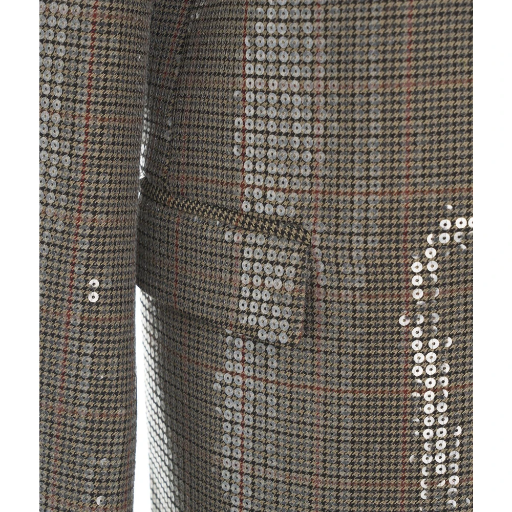 Golden Goose Bruine Sequin Blazer Aw24 Brown Dames