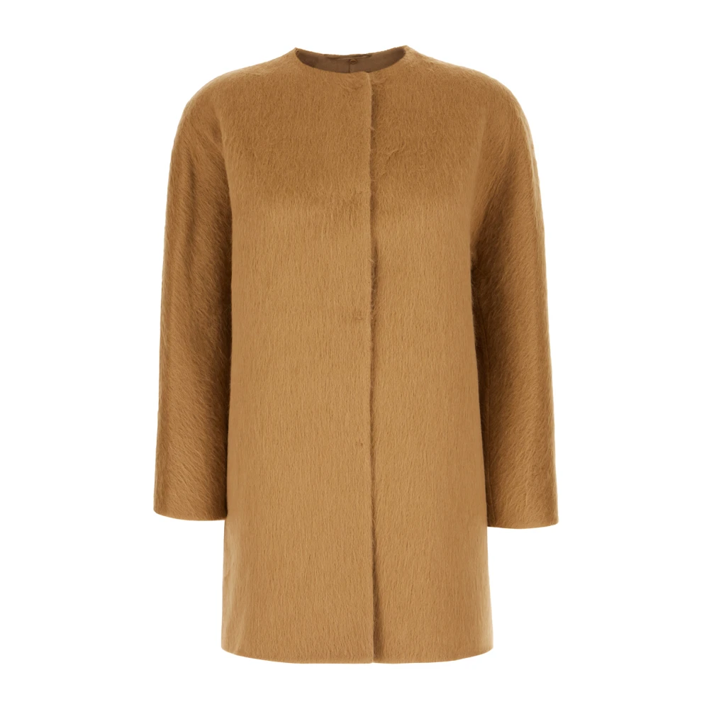 Jackets > Faux Fur & Shearling Jackets - - Max Mara Studio - Modalova
