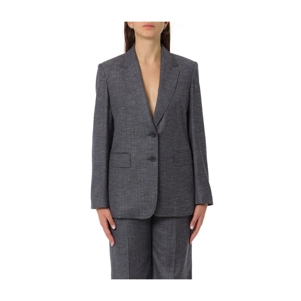 Max Mara Studio Damen Blau Jacken, Mgröße:
