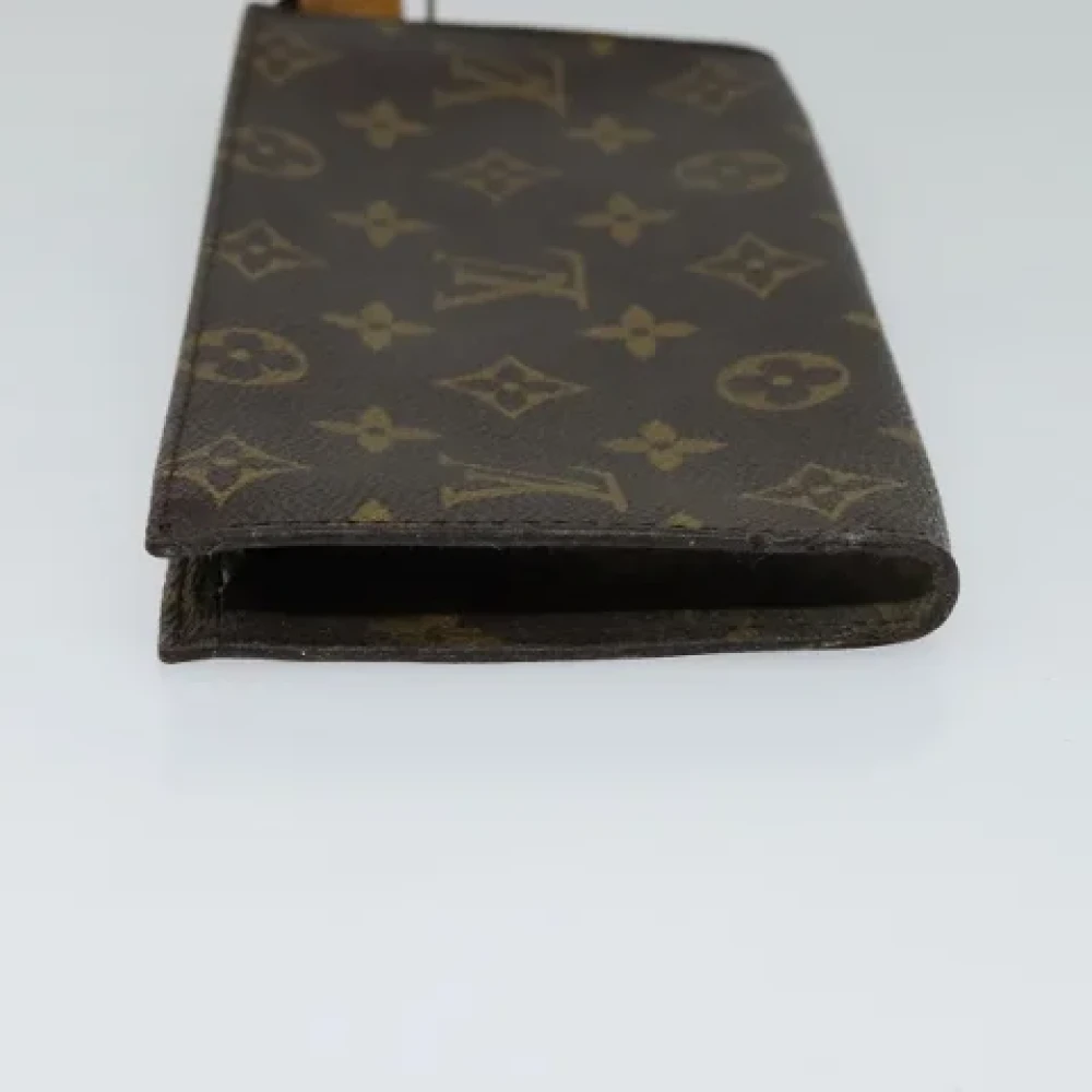 Louis Vuitton Vintage Pre-owned Canvas pouches Brown Dames