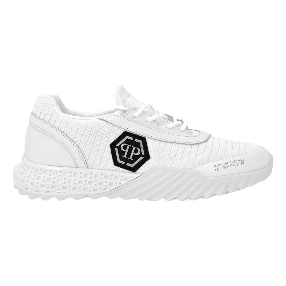 Philipp Plein Runner Hexagon unisex Schoenen Wit
