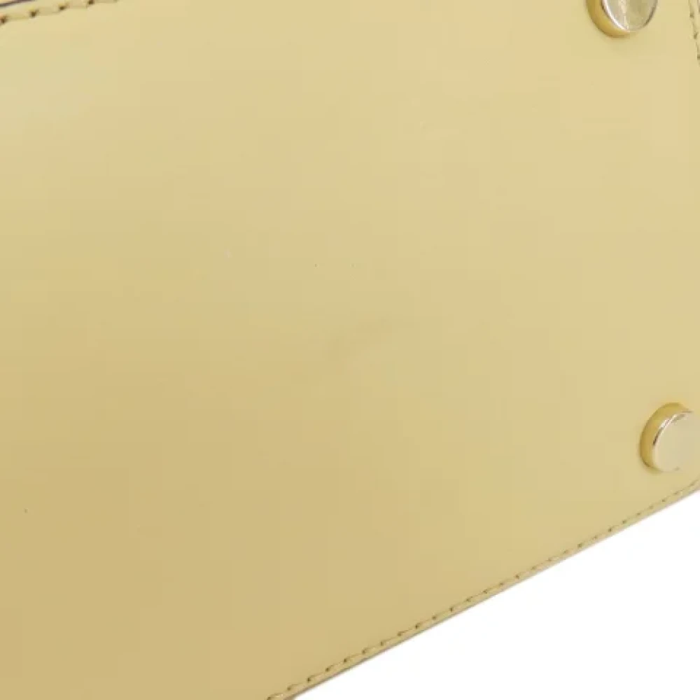 Michael Kors Pre-owned Leather shoulder-bags Yellow Dames
