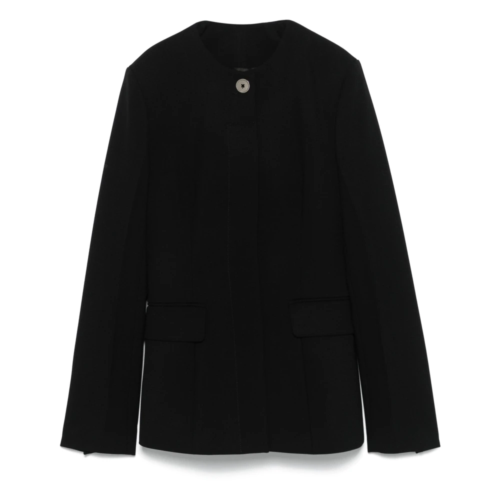 TotêMe Stijlvolle Cinched Jacket Black Dames