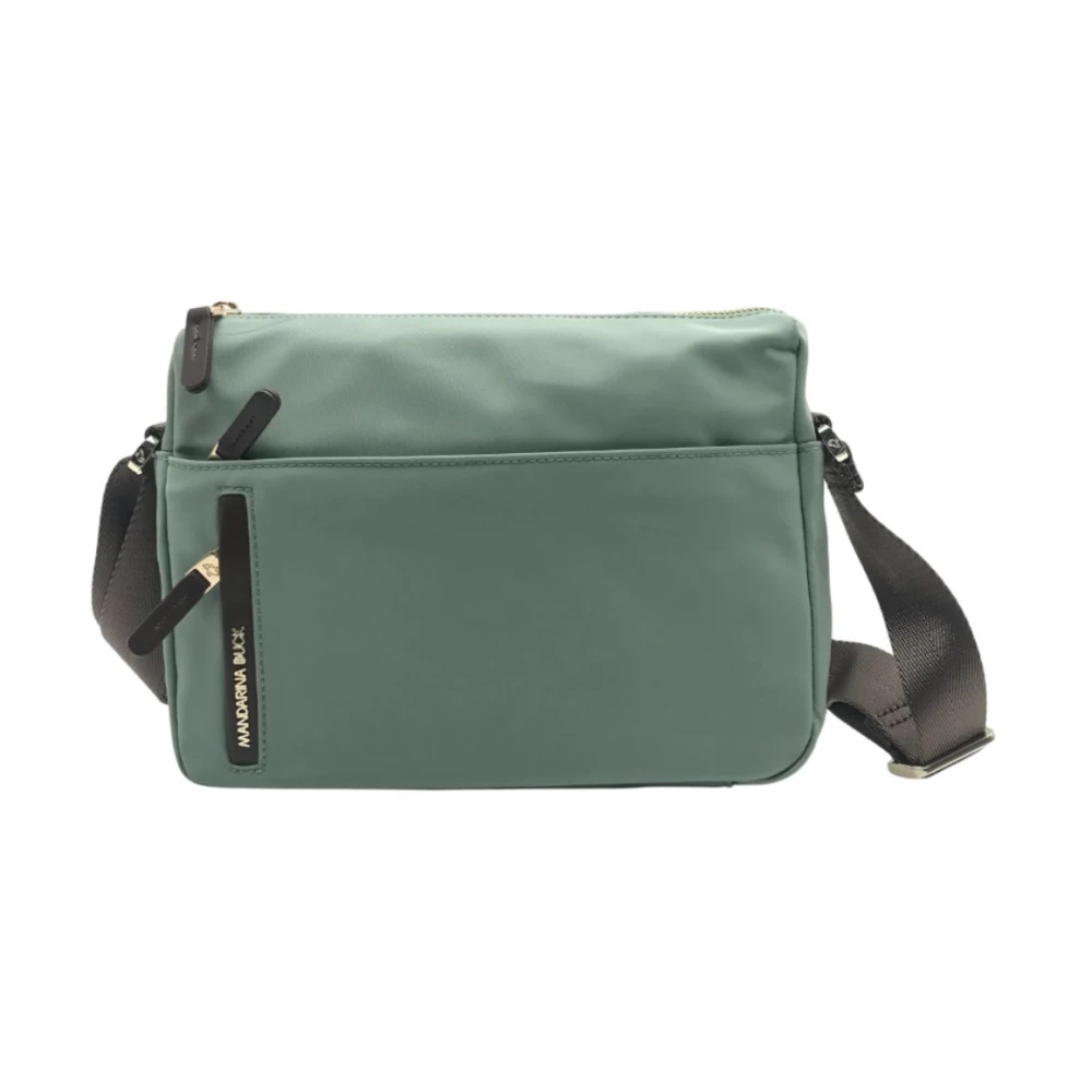 Mandarina Duck Hunter Schoudertas met Meerdere Zakken Green Dames