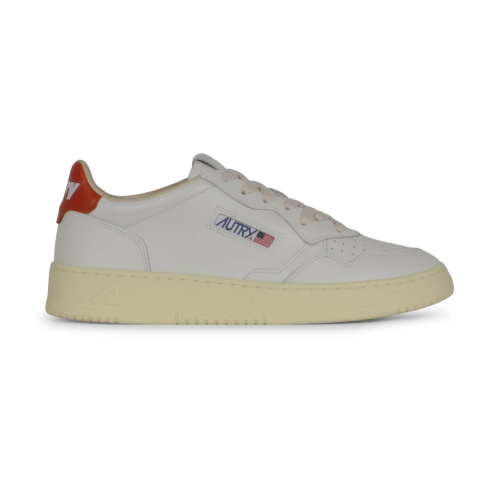 Autry Men's White Sneakers, 11 Uk, Medalist Low Tb03