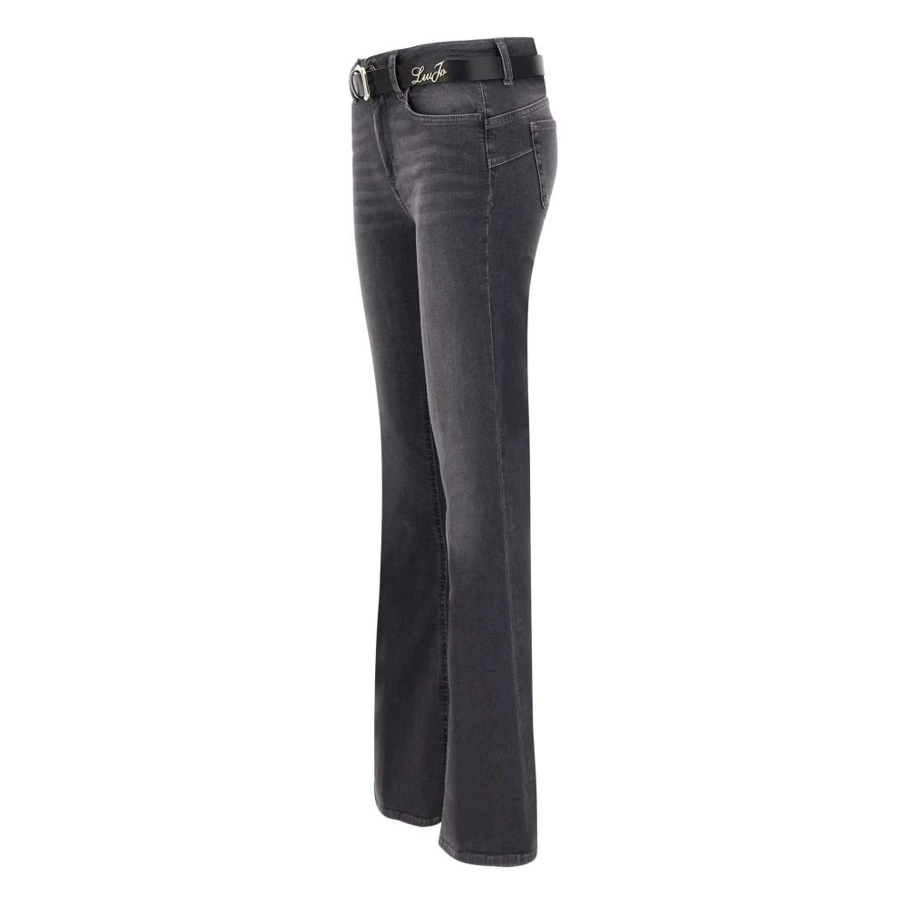 Liu Jo Zwarte Beat Denim Jeans Black Dames