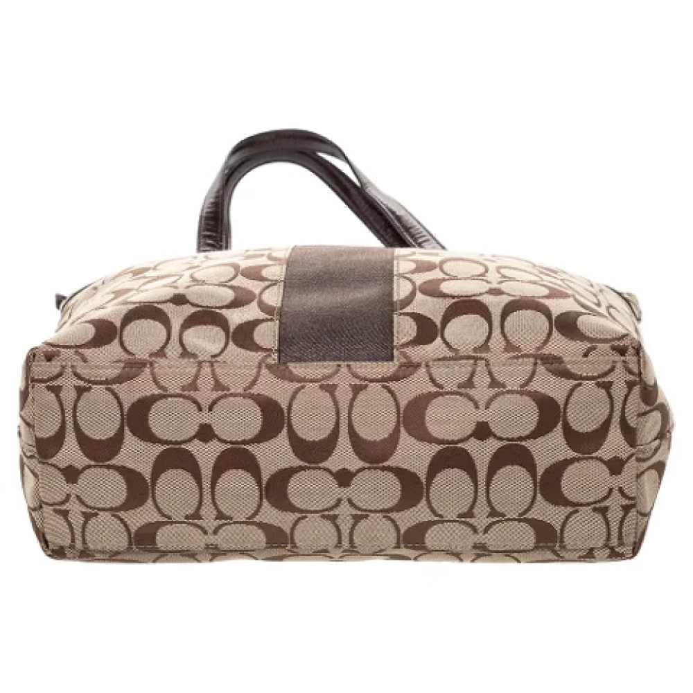 Coach Pre-owned Canvas totes Beige Dames