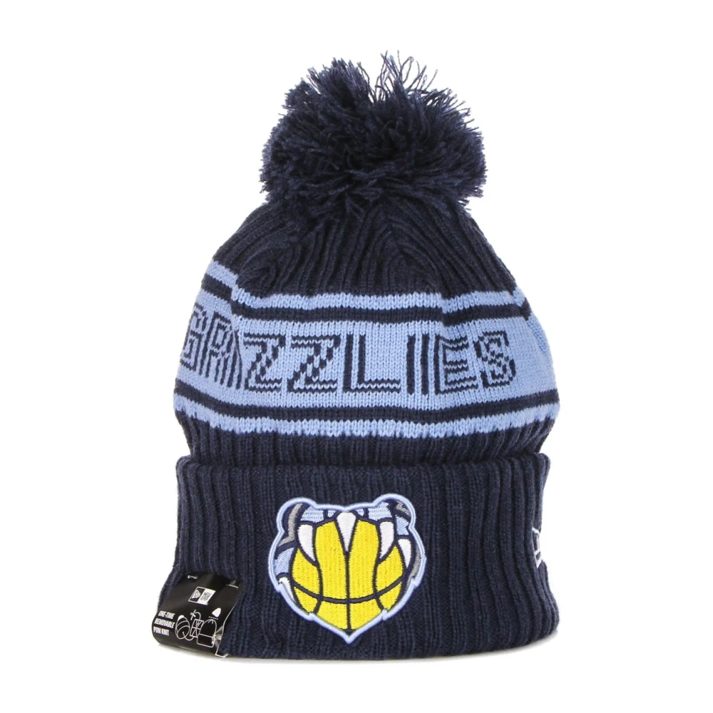 New Era Men's Nba Draft Pom Pom Hat Memphis Grizzlies