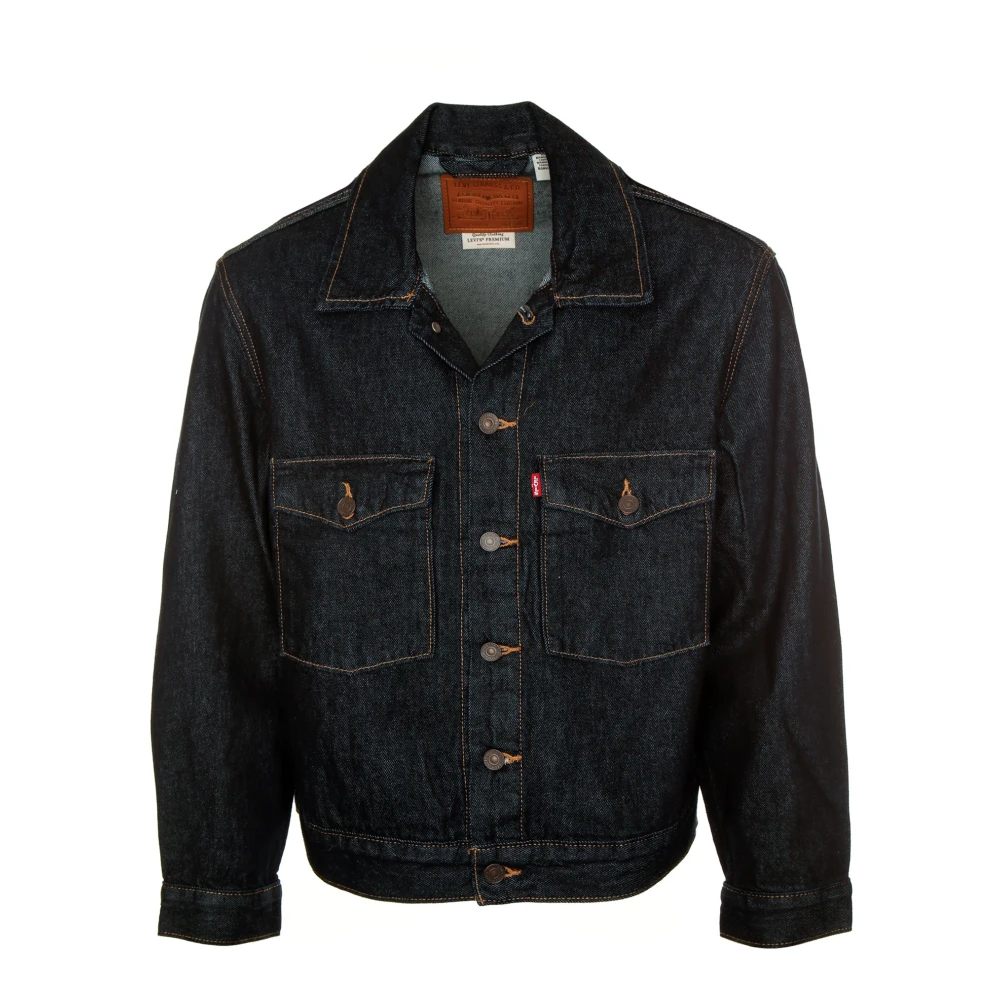 Levi's Men's Blue Denim Jacket Embarcadero Station - Denim Jackets - S - Jackets