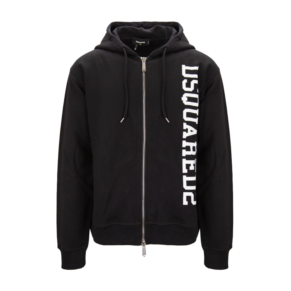 Dsquared2 Black Zip-Throughs, Male, 2XL, Zip-Throughs