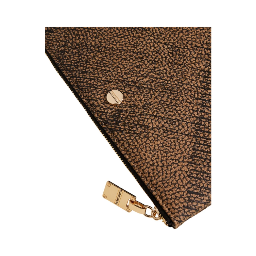 Borbonese Stijlvolle Mini Tas Brown Dames