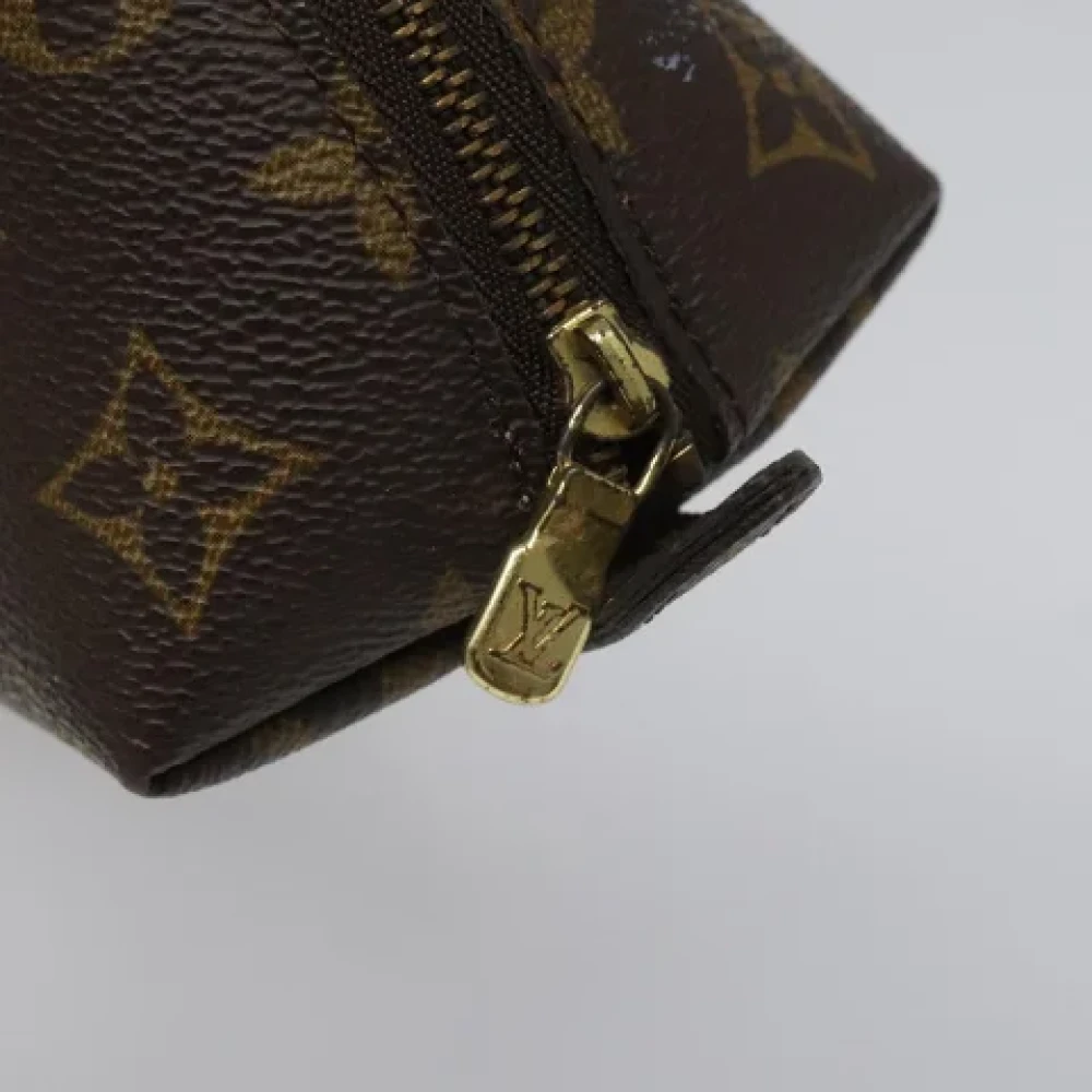 Louis Vuitton Vintage Pre-owned Canvas pouches Brown Dames
