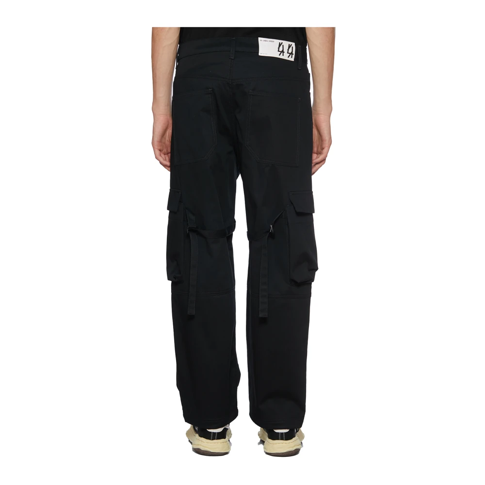 44 Label Group Broek Dames Recht Black Heren