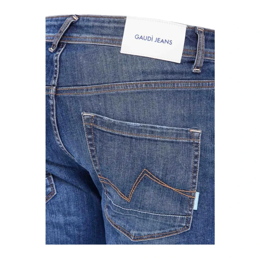 Gaudi Slim-fit Denim Broek Blue Heren