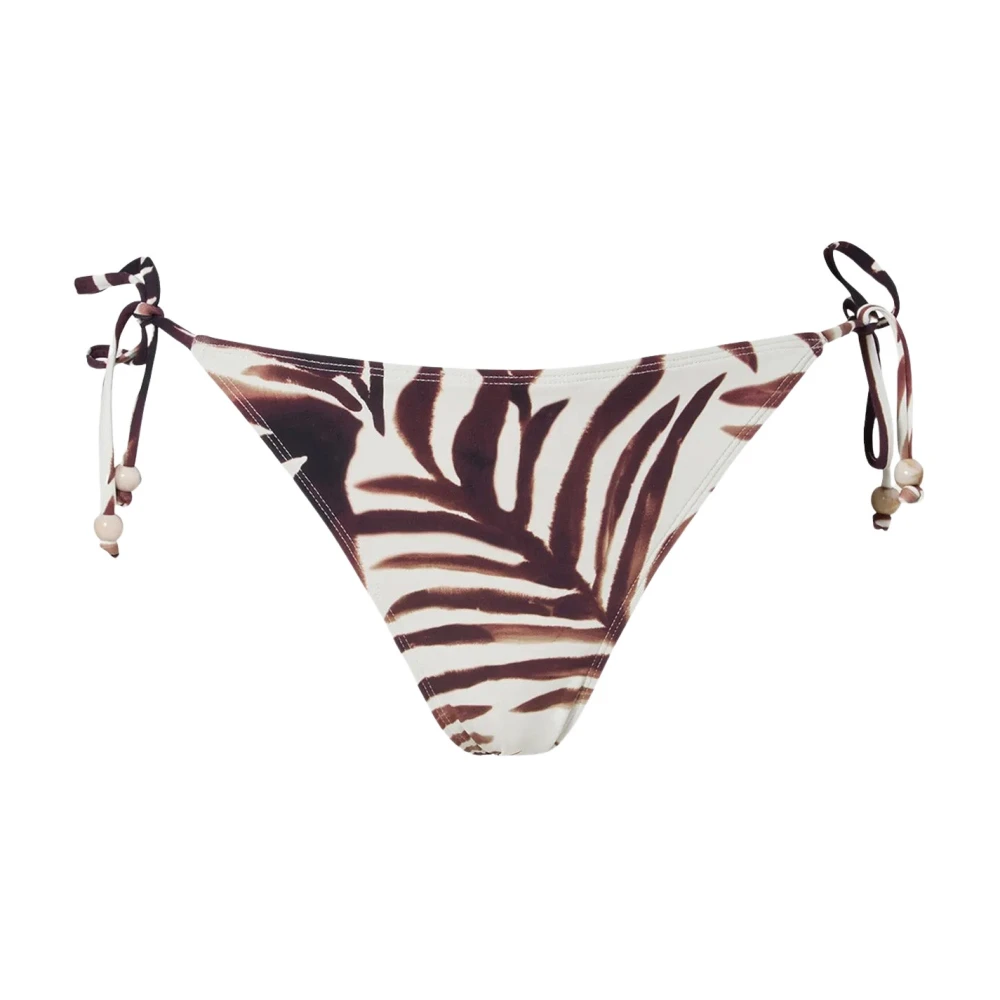 Malina Donna Marrone - Sanja Beaded Tie Bikini Bottoms - Swimwear - L