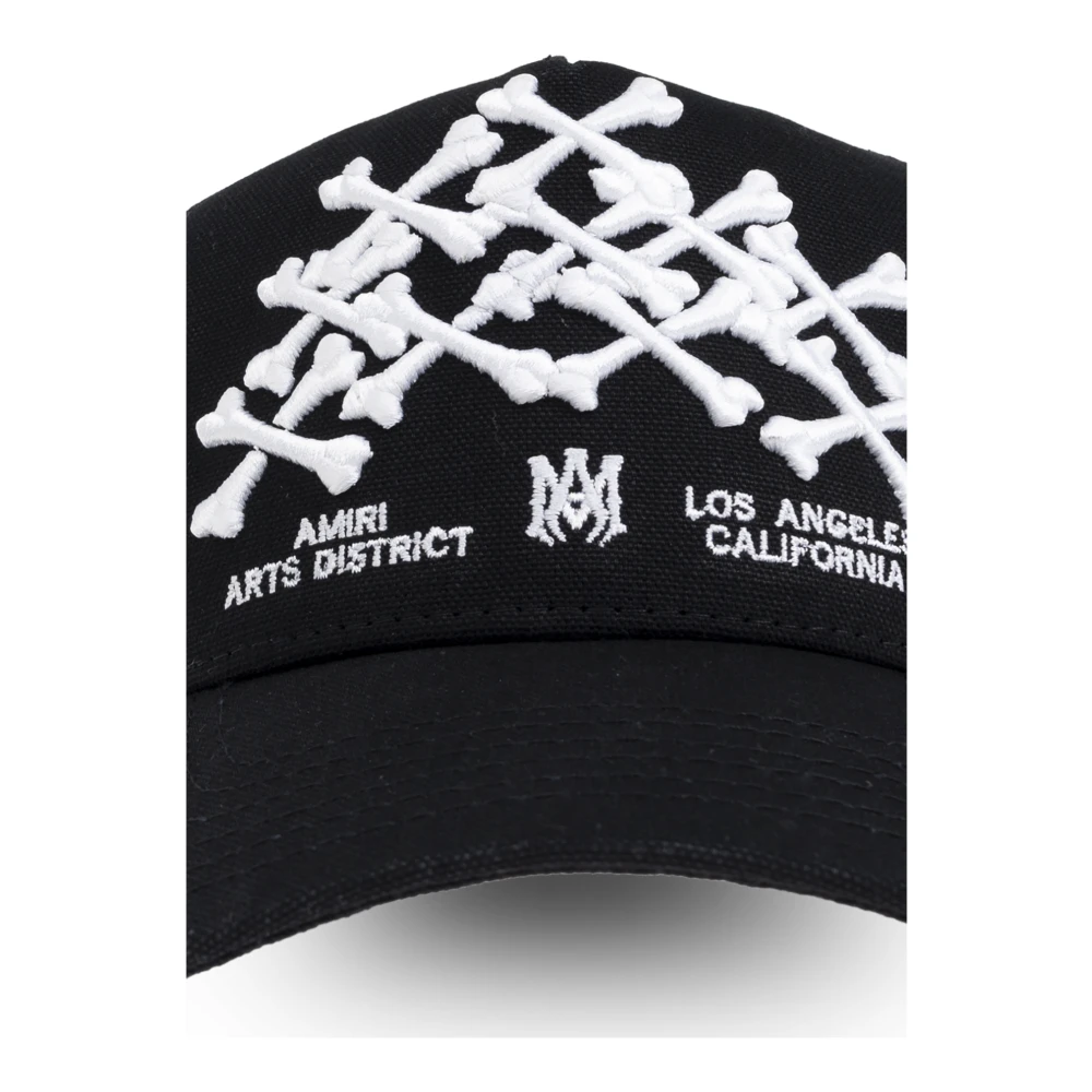 Amiri Baseballpet Black Heren