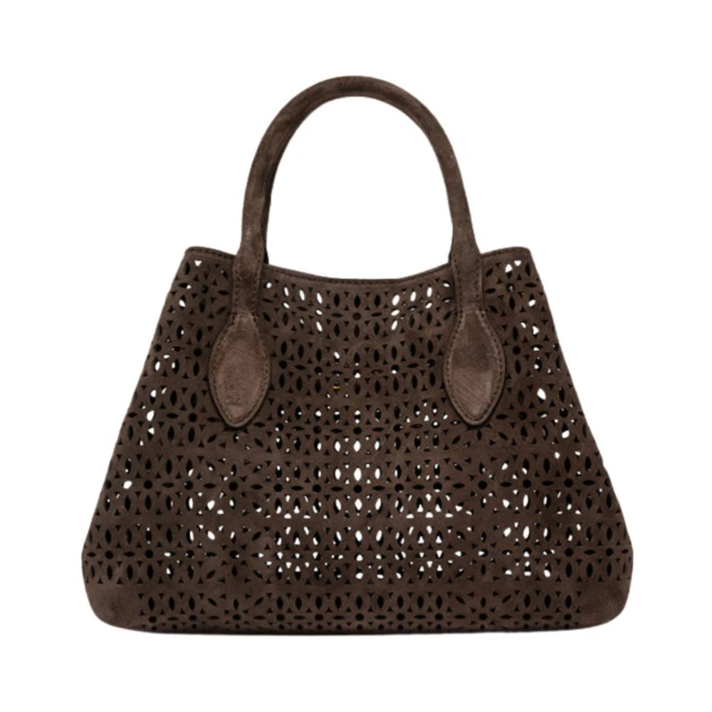 Gianni Chiarini Women's Brown Shopping Bags, One Size, Mashup Bs11836 Tote Bag