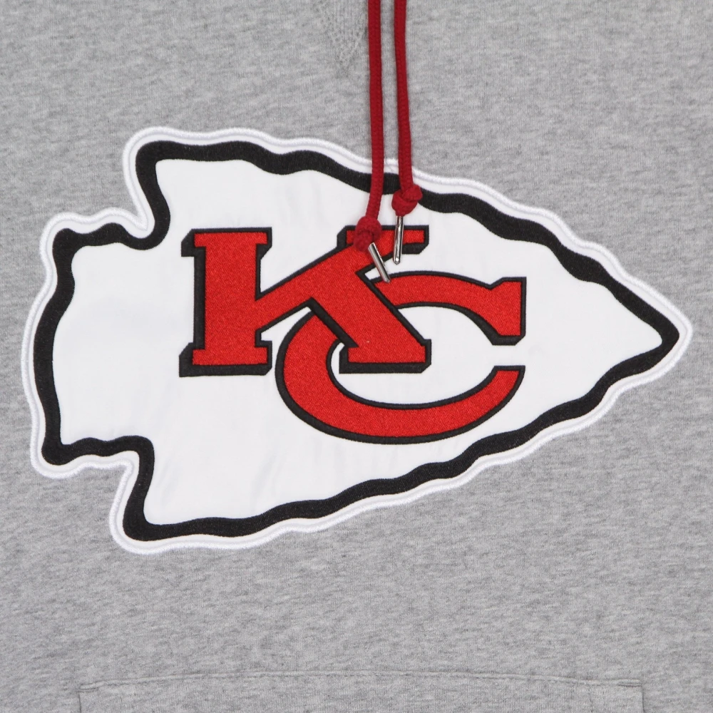 Mitchell & Ness Kansas City Chiefs Hoodie Gray Heren