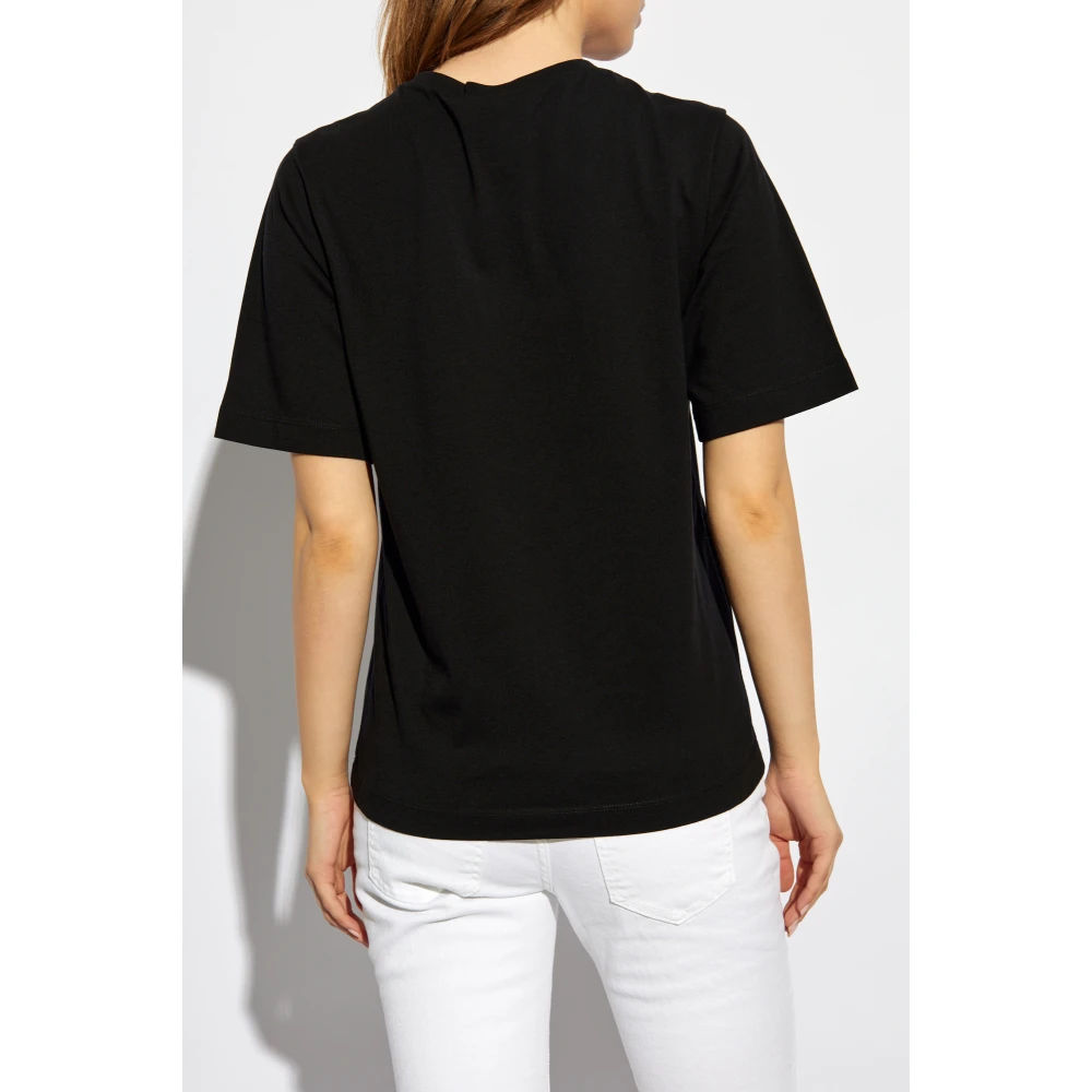 Dsquared2 Bedrukt T-shirt Black Dames