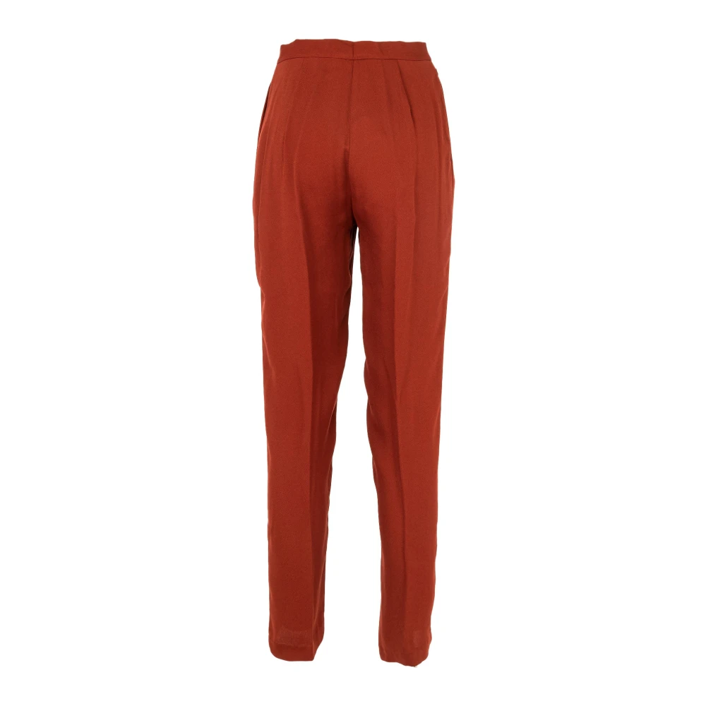 Manila Grace Elegante Palazzo Broek voor Vrouwen Brown Dames