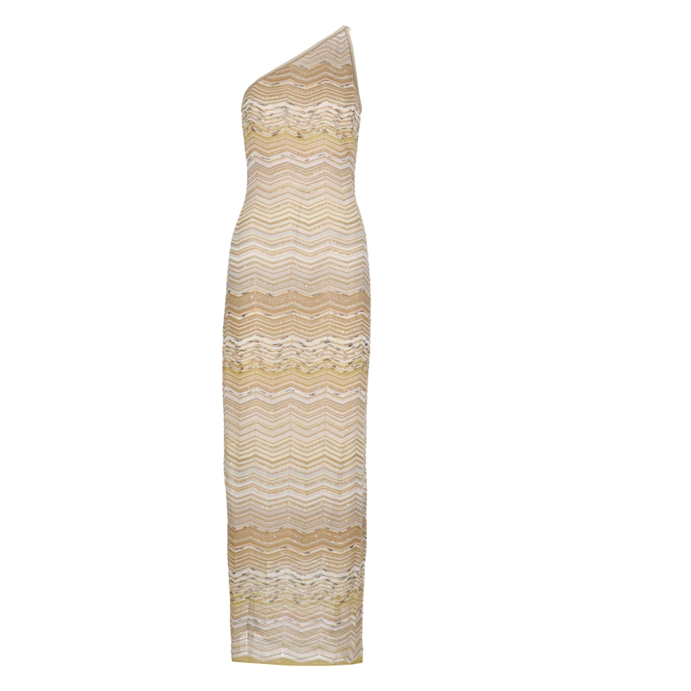 Missoni Donna Giallo - Maxi Abito Monospalla - Dresses - S