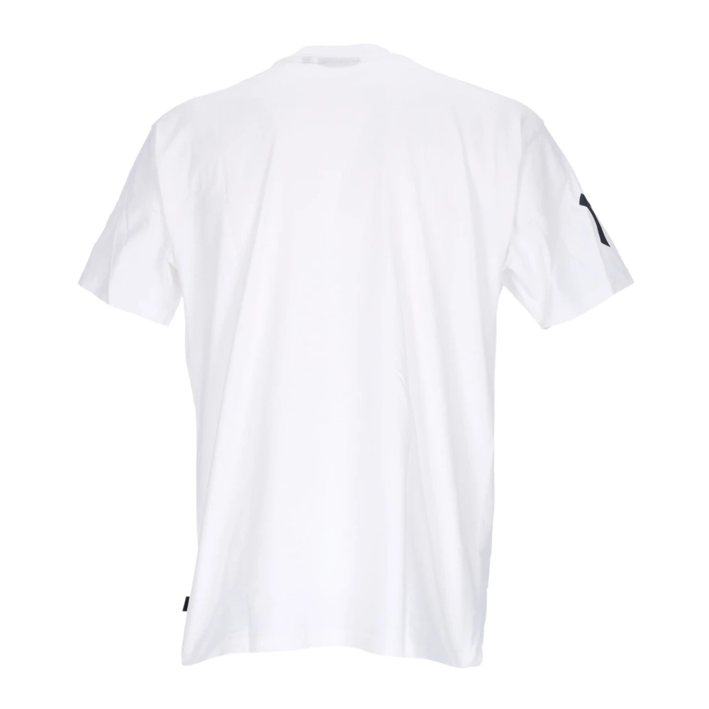new era Yankees Wordmark Oversize Tee Wit White Heren
