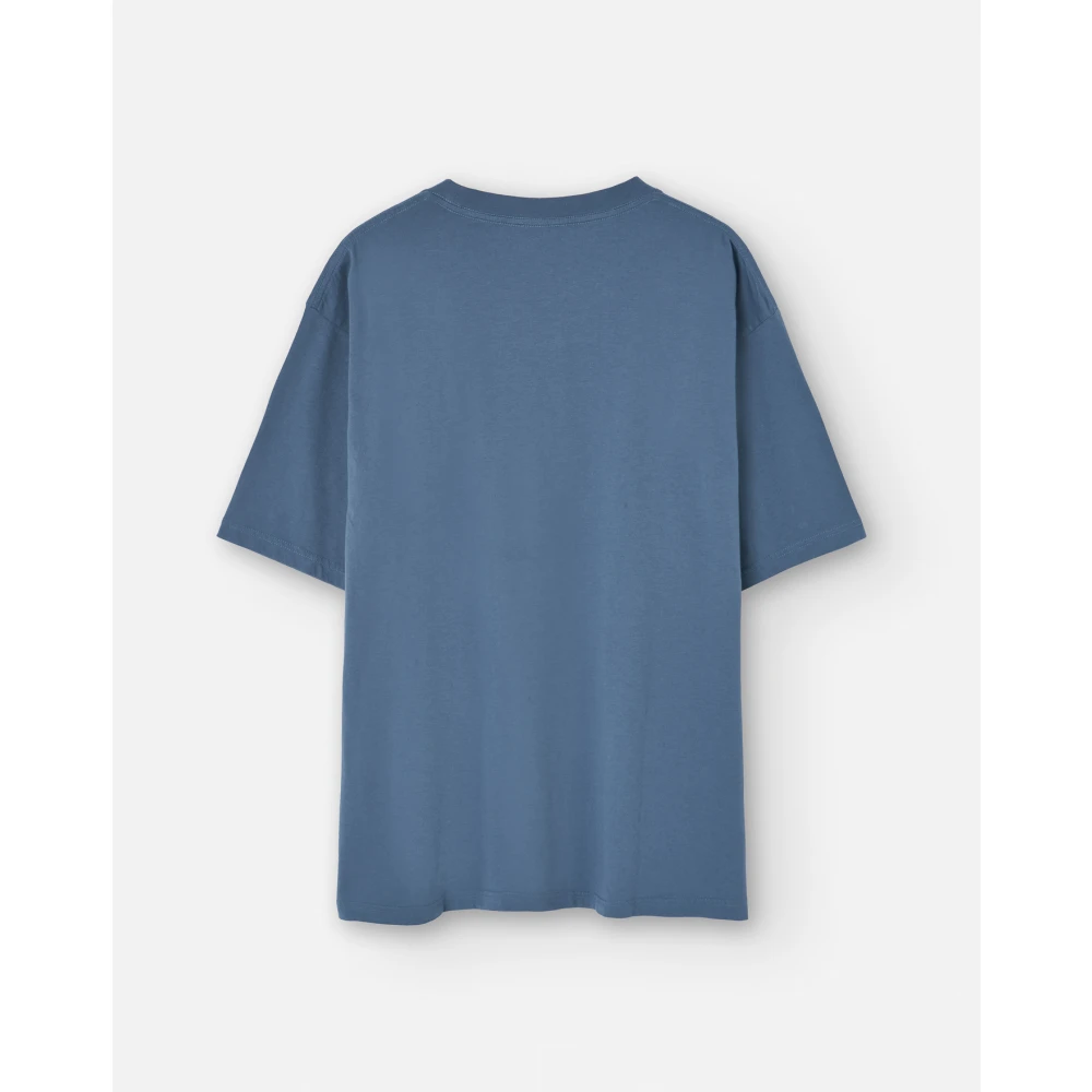 Kenzo Blauw Bedrukt T-shirt Blue Heren