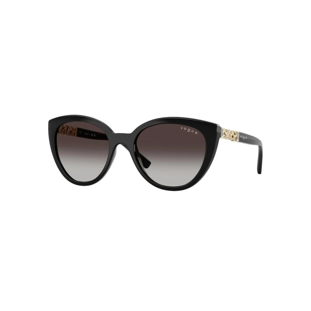 Vogue Unisex Black Authentic Stylish Sunglasses With Premium Quality