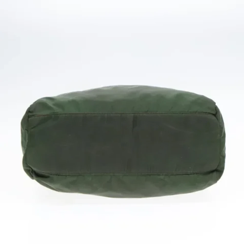 Prada Vintage Pre-owned Nylon totes Brown Dames