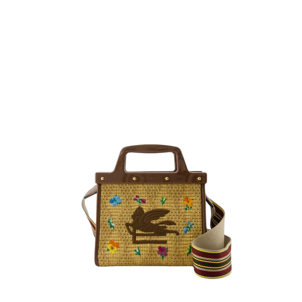 ETRO Tote Bags Brown Dames