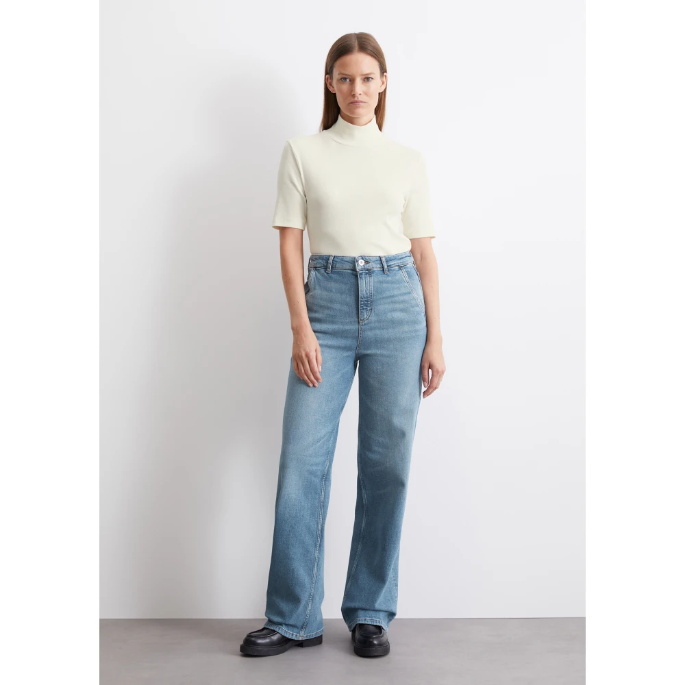 Marc O'Polo Jeans model Luma wide Blue Dames