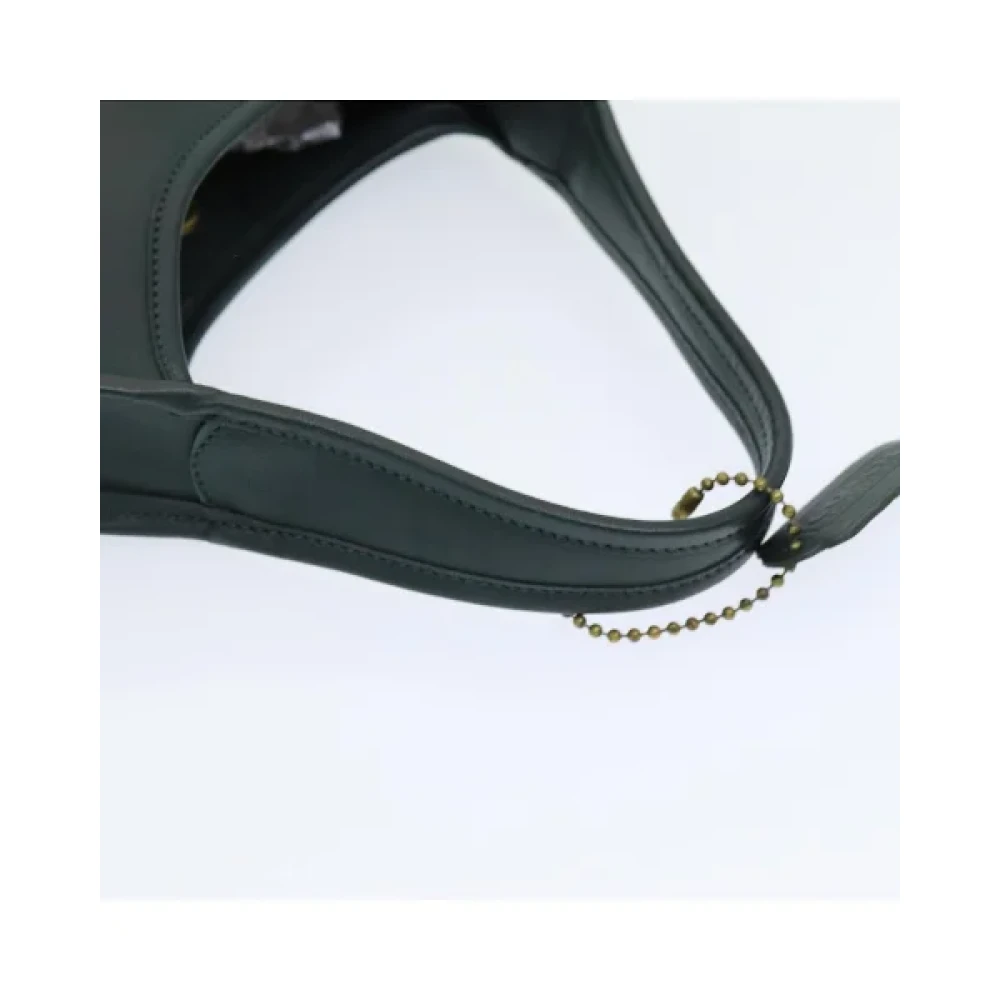 Coach Pre-owned Leather handbags Green Dames