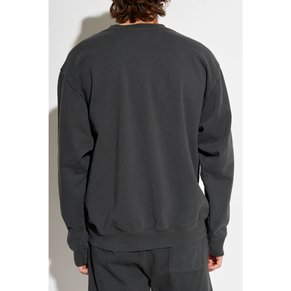 Sporty & Rich Katoenen sweatshirt Gray Unisex